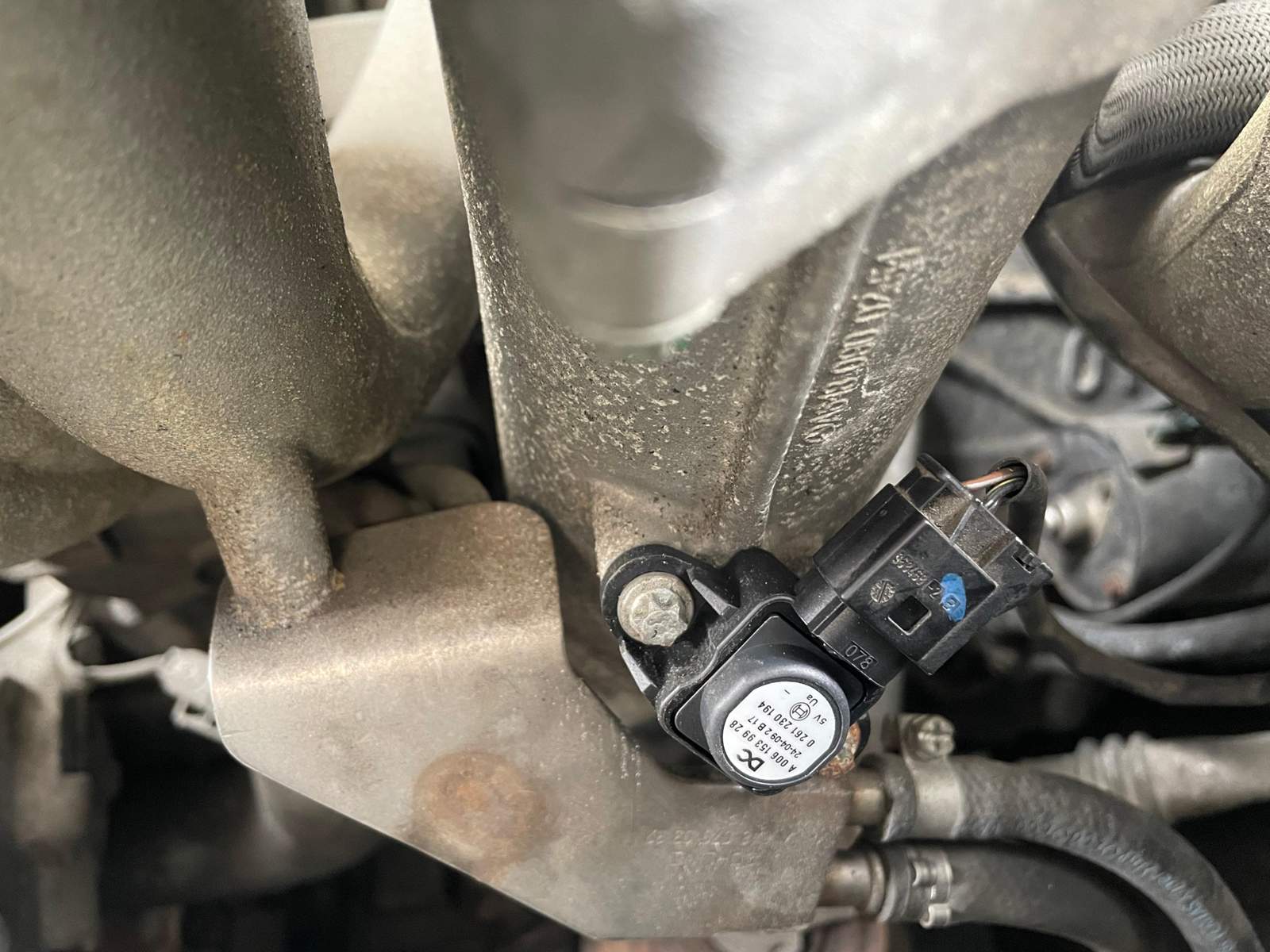 Sensor, Ladedruck MERCEDES-BENZ E-KLASSE (W211) 2.1