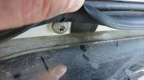 Abdeckung Schraube Reserverad