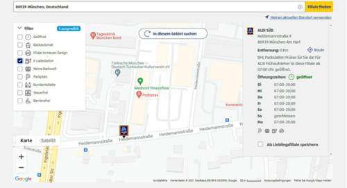 Homepage Aldi