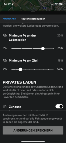 Minimum Ladestand