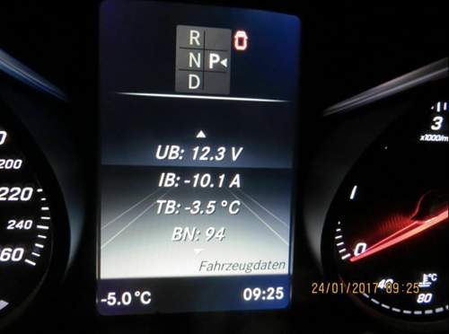 BUS-System zieht 10,1 Ampere