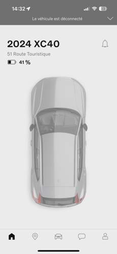 Verbindungsstatus Volvo XC40