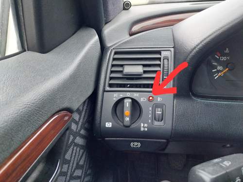 W202 Lichtschalter