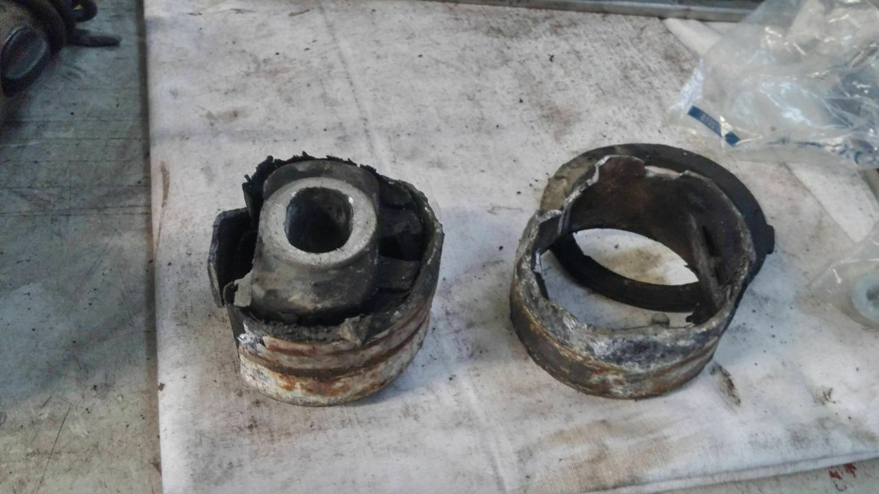 Lagerschaden vom Aggregateträger
