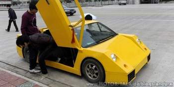 der China Lambo ist schon witzig..