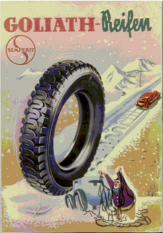 Der 1. Winterreifen: Semperit Goliath