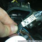 Fernlicht mit Stecker
