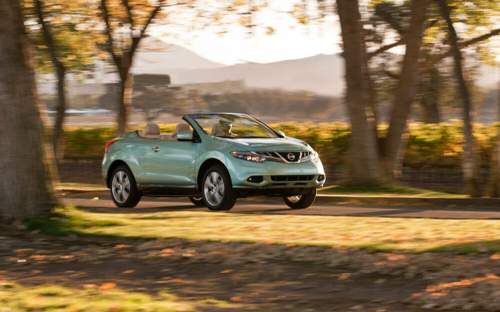 SUV-Cabrios haben sich bisher nicht so richtig durchgesetzt: Nissan Murano Cabrio (2011)