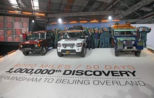 Der einmillionsten Land Rover Discovery