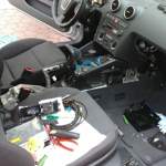 Einbau Navi BNS 4 im A3 8P