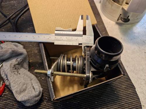 Spalt altes Thermostat