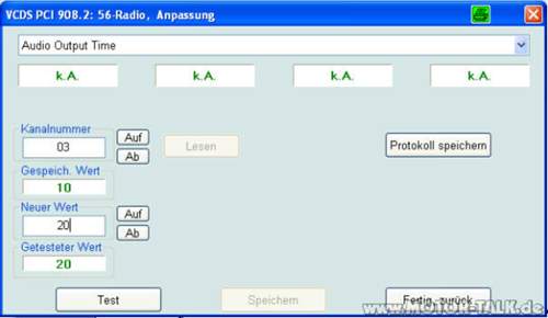 Radio-nachlaufzeit