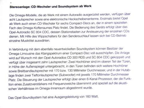 Aus Pressemappe 1994