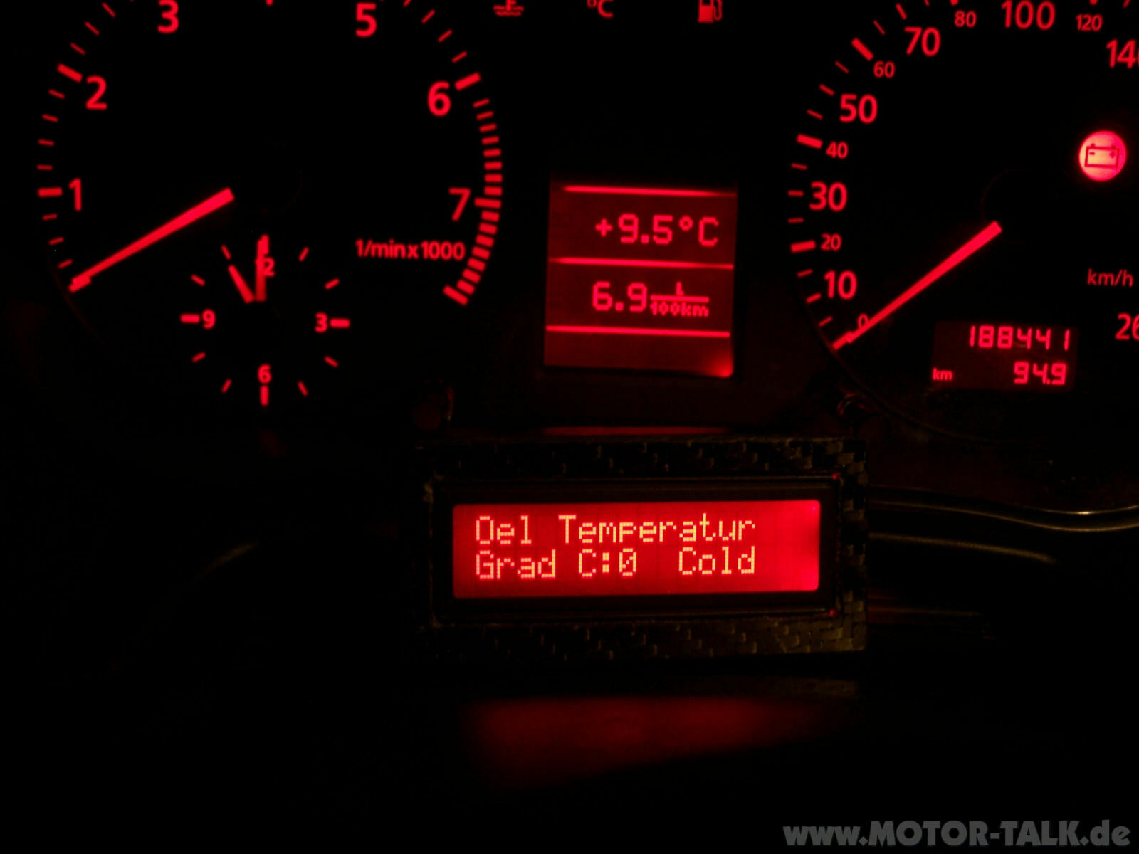 LCD Anzeige im A3 8l ( eigenbau Vorstellung)