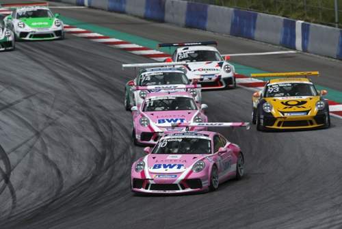 Wie man Werksfahrer bei Porsche wird? Über gute Ergebnisse in den 911er-Markenpokalen Carrera-Cup und Super-Cup gelingt häufig der Einstieg