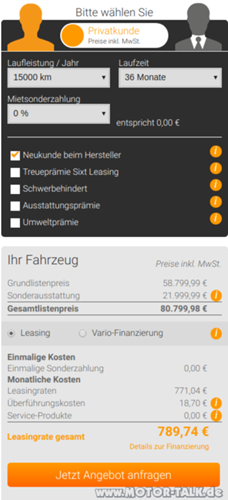 Sixtangebot