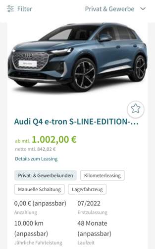 Q4 e-tron 50