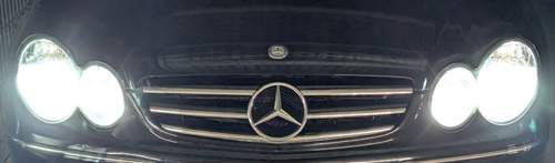 W209 LED H7 Abblendlich W5W Parklicht