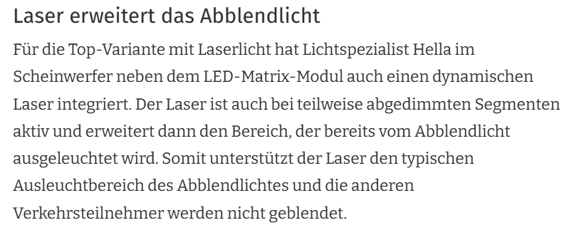 LED-Basis Scheinwerfer vs. adaptiver LED Scheinwerfer