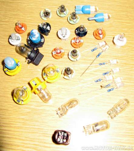 Sammelsorium Lampen LED´s