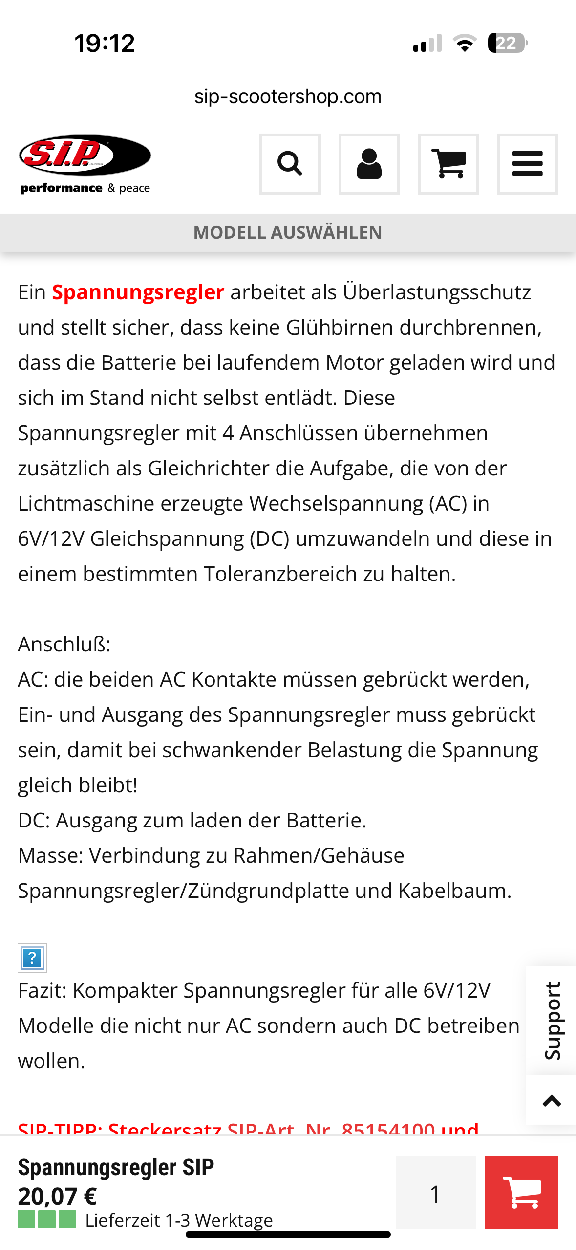LED in Oldtimer.