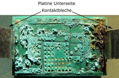 Platinen-Unterseite