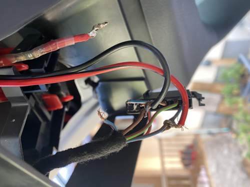 Rückbau der geschliffenen Kabel