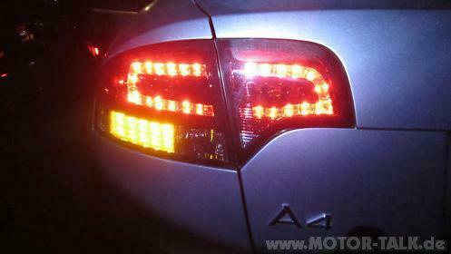 LED-Rückleuchten für 8E im A6-Design