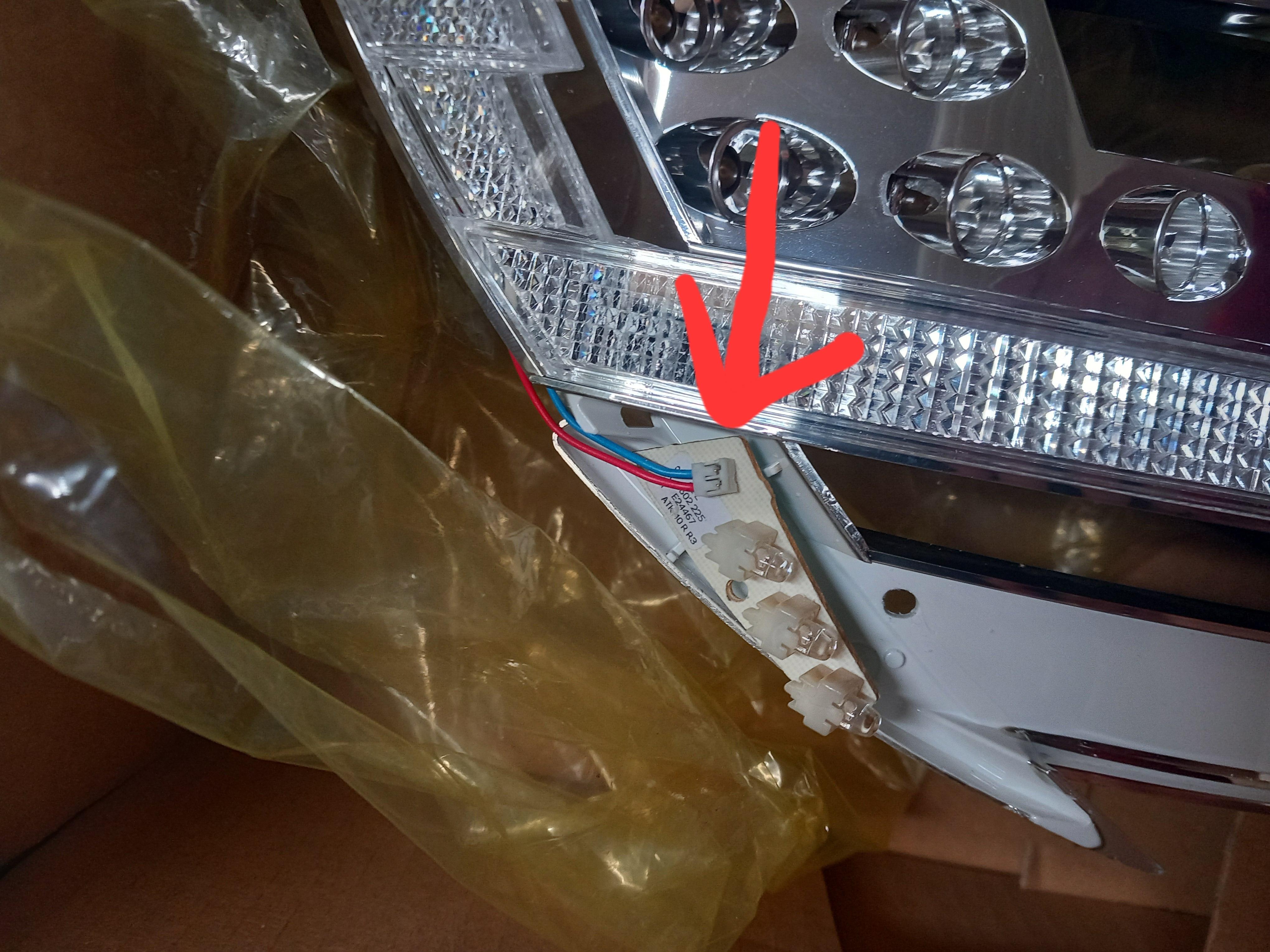 LED-Rücklicht defekt