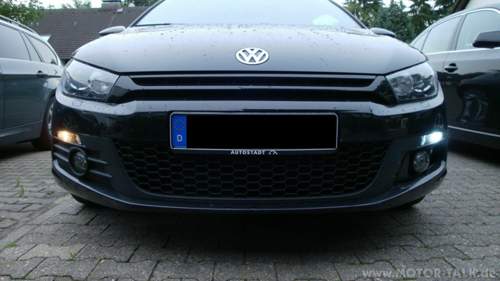 Scirocco-standlicht-vergleich