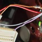Tür STJ J386 t32a Schrumpfschlauch über Pin5 Masse