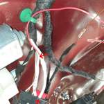 Fensterhebermotor Steckverbinder Dauerplus t10kr\t10kq Pin2