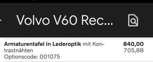 V60 Kunstleder