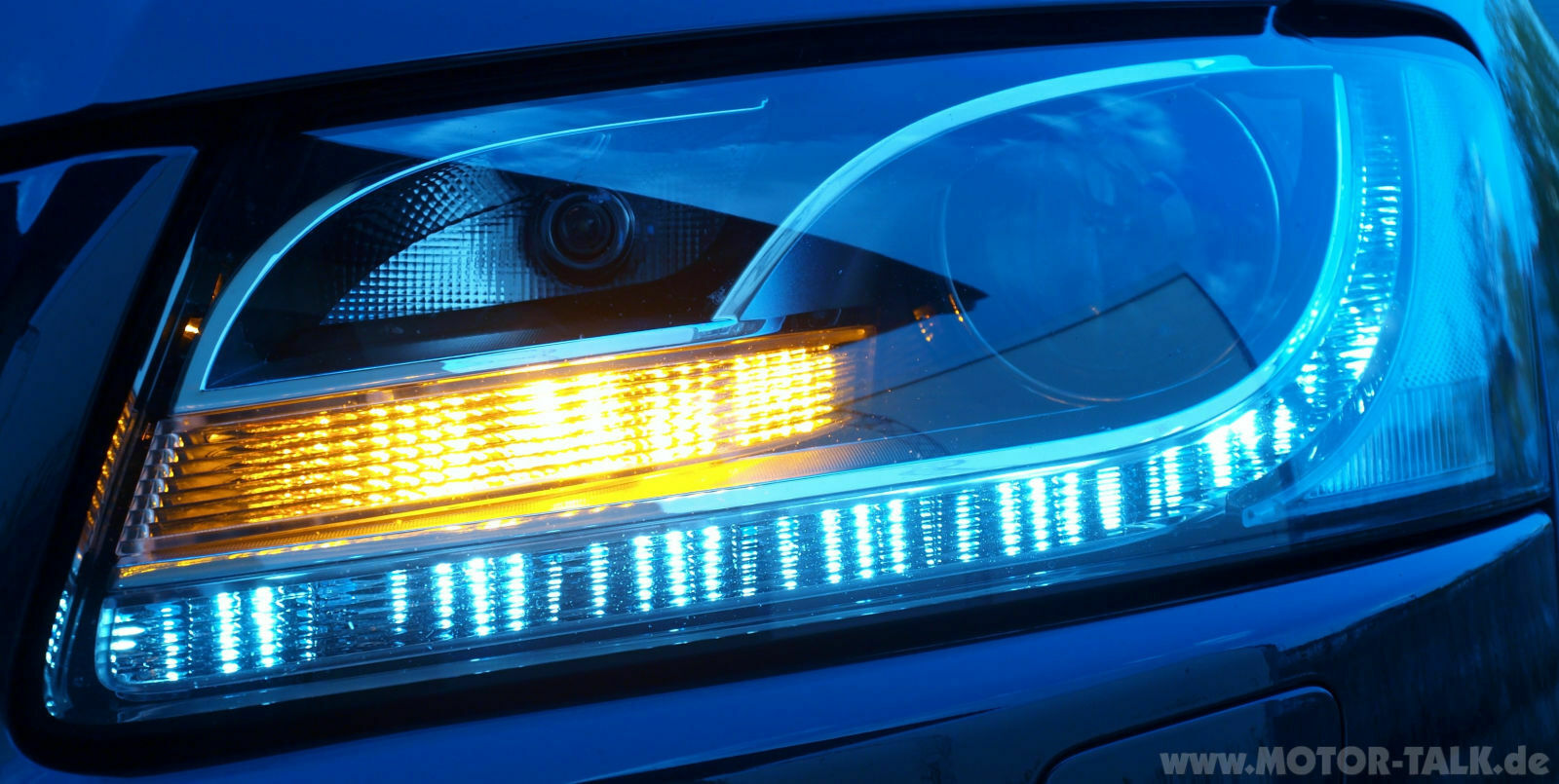 Leds beim blinken dunkler