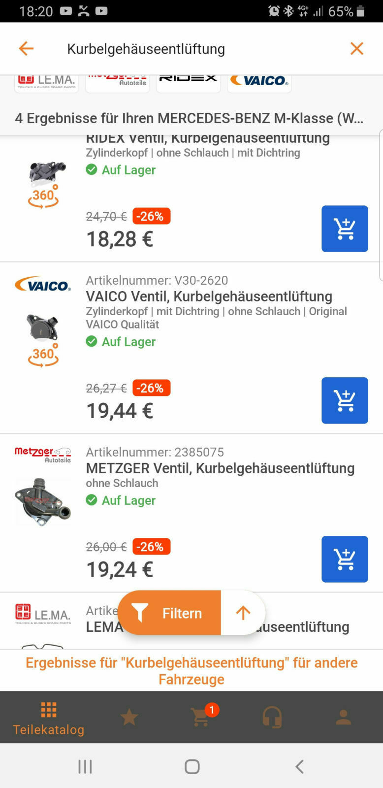 Leichter Qualm im Motorraum