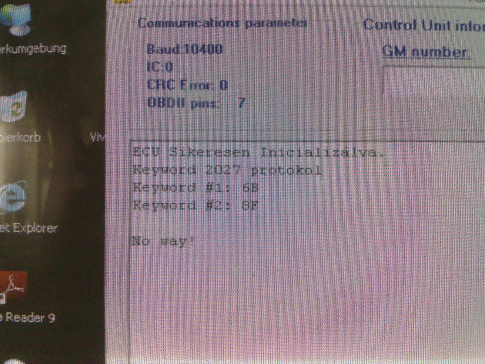 Leistungsschwankung 2.0DTI