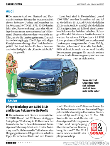 Audi: Zum Ausrasten, diese Lenkung (S.2)