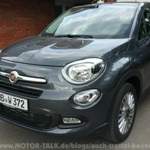 Fiat 500X von Vorne Schräg