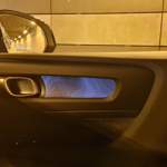 Volvo XC40 Muster am Tür beleuchtet