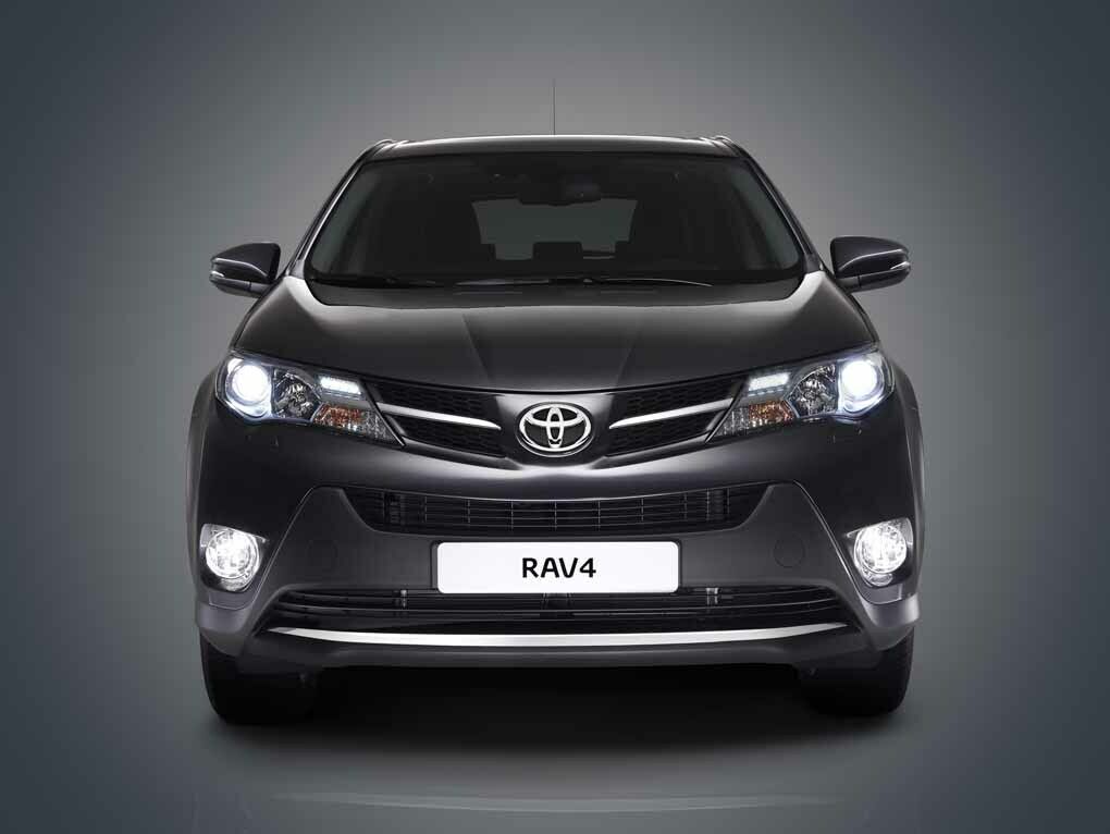 Etwas Chrom und viel Licht: Die vierte Generation des Toyota Rav4.