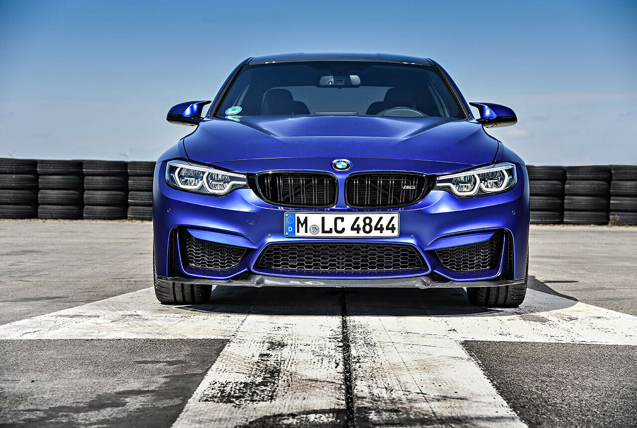 Der Frontsplitter beim M3 CS bringt 160 Newton mehr Abtrieb bei 200 km/h als beim M3 mit Competition Paket