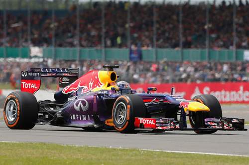 Sebastian Vettel startet morgen von Platz drei