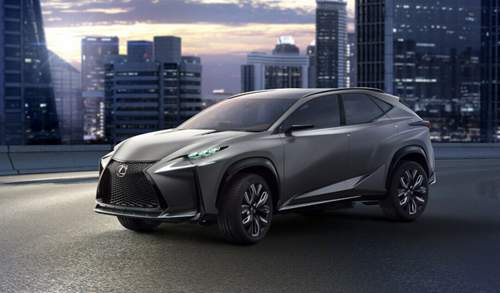 Das Lexus LF-NX Concept stand bereits in Frankfurt. Bis Tokio ändert sich nichts am Design