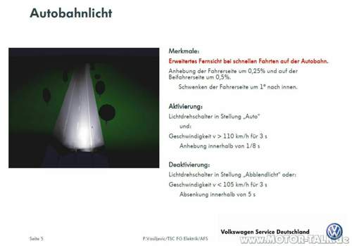 Autobahnlicht