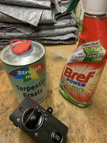 Silikonspray vs Terpentin vs Bref