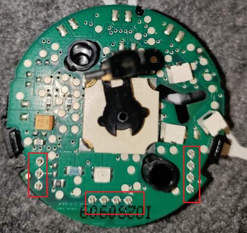 Lichtschalter Lötpunkte