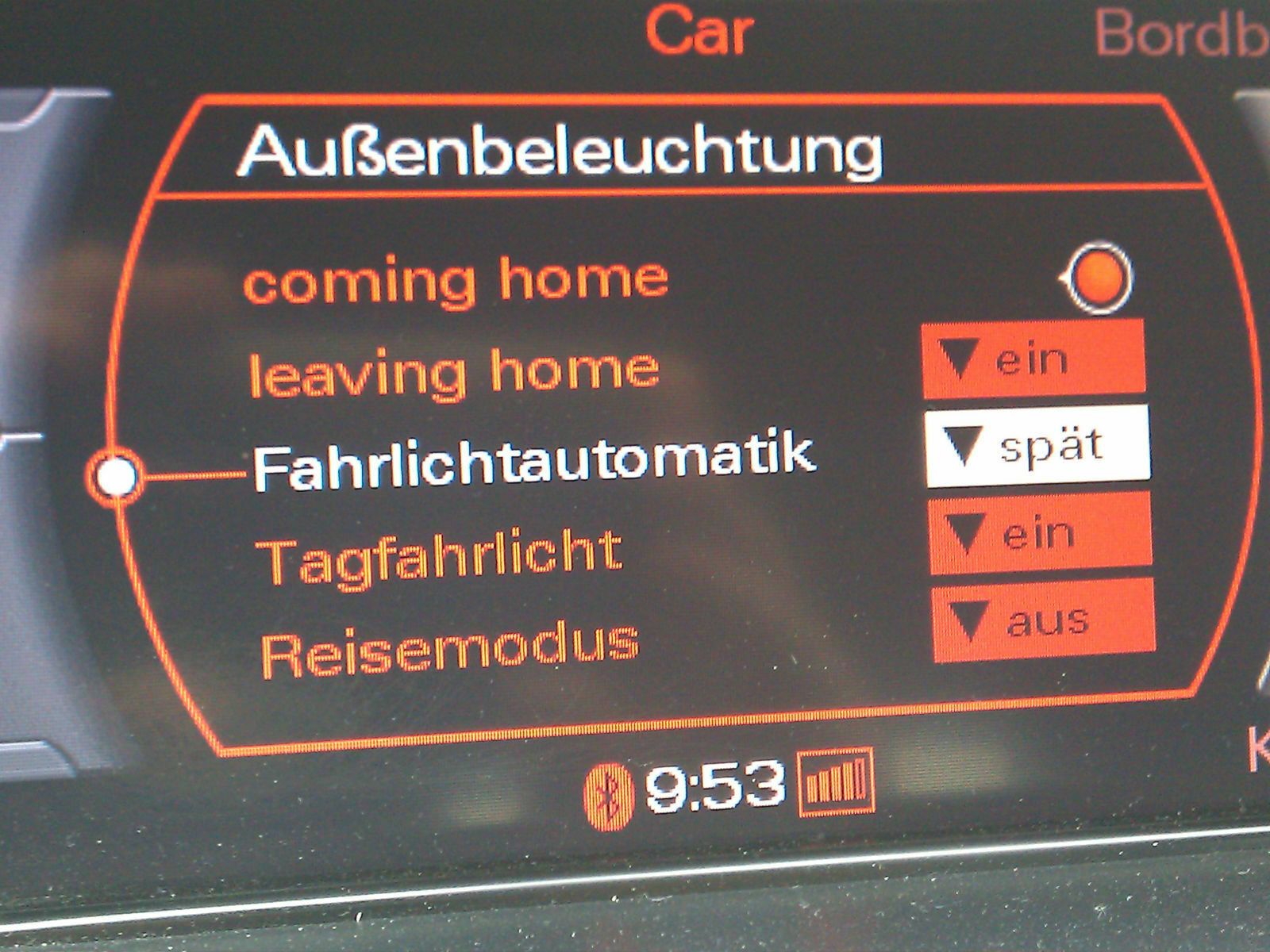 Lichtsensor Einschaltverzögerung