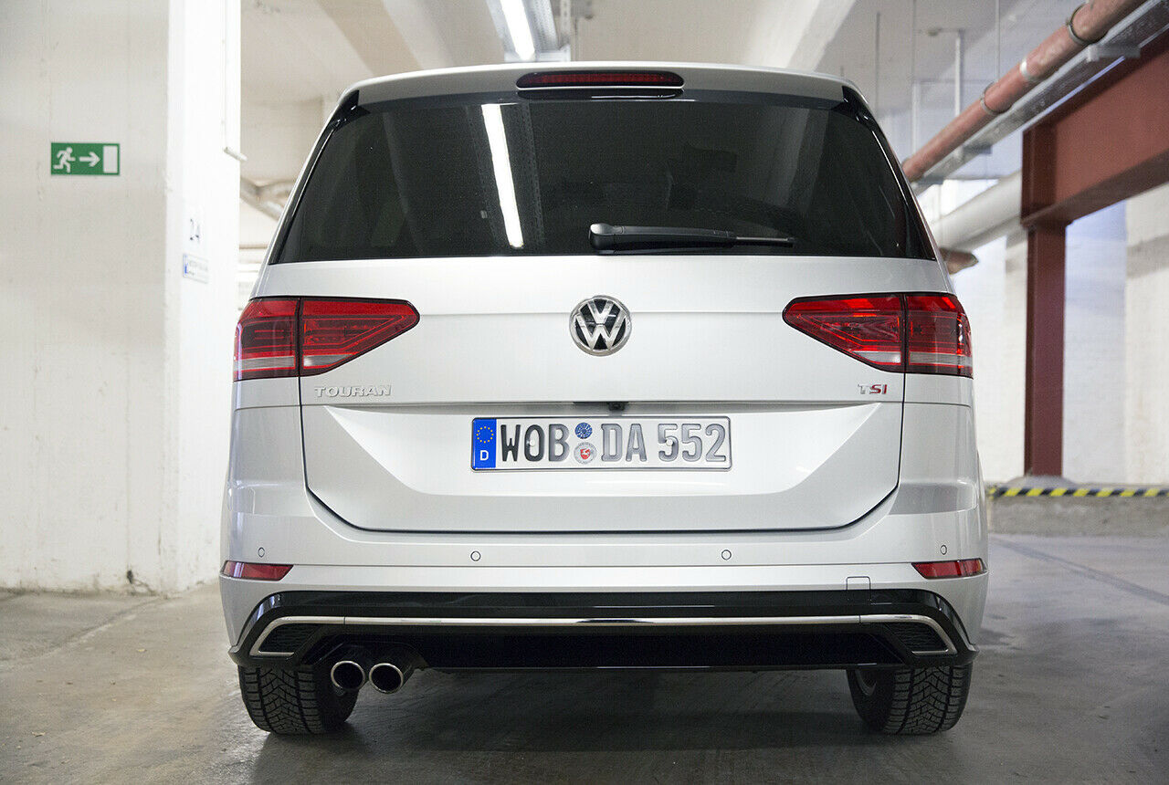 Große Klappe, viel dahinter: 834 Liter passen hinter die zweite Sitzreihe im VW Touran