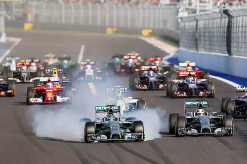 Am Sonntag startete nach 100 Jahren Pause wieder ein Grand Prix in Russland