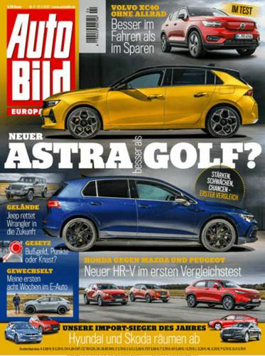 Astra L gegen Golf 8